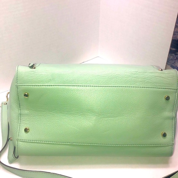 XLARGE ..Kate Spade Leather Mint Green LARGE bag IN Mint condition 💖🔥 - Picture 5 of 10